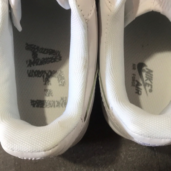 Nike Air Force 1s 07 All White Lows 315008-111🔥👟 - Picture 7 of 7